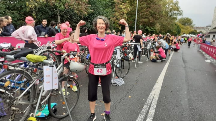 Un triathlon pour la bonne cause : notre prof de SVT relève le défi ! 🏊‍♀️🚴‍♀️🏃‍♀️
